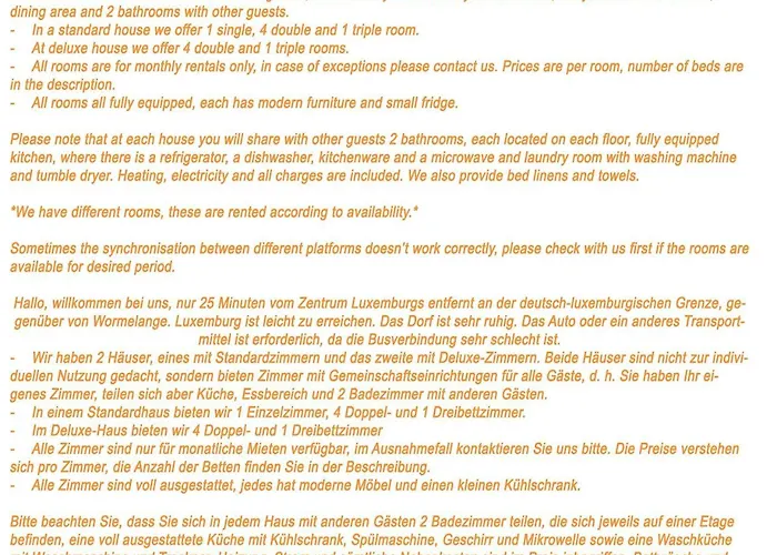 Helfant Luxembourg 2 Standard Double 5&6 - 4 Persons * Palzem